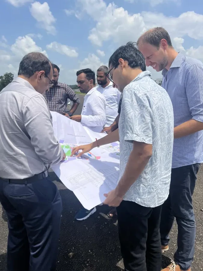 Setting up the factory in India